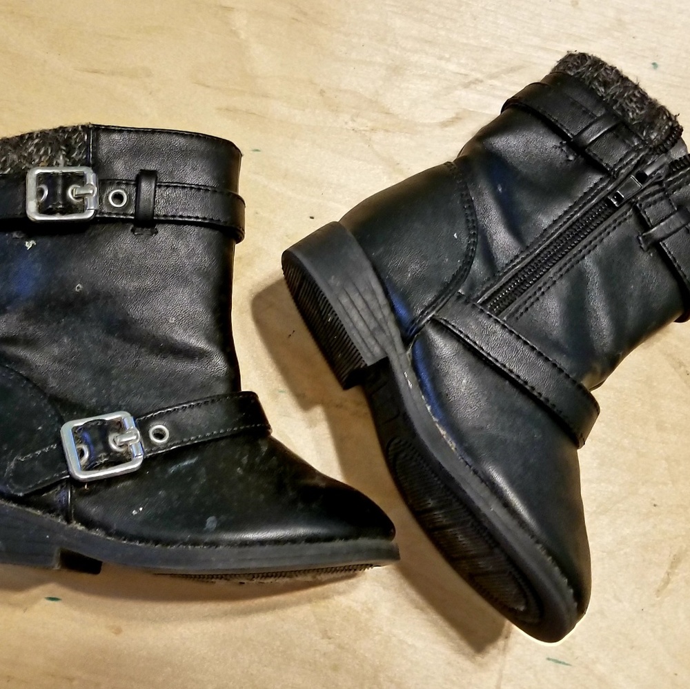 Little girl Black boots